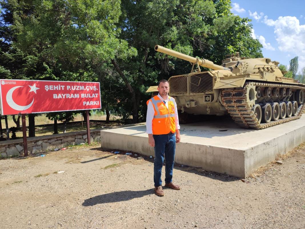 Konya’nın Şehitler Diyarı Mahallesindeki tank gurur kaynağı 7